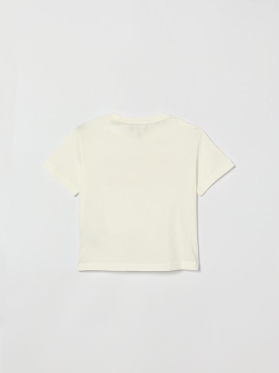 26SS [키즈] 엠포리오 아르마니 티셔츠 EG000604AF21820 U0003 White - EMPORIO ARMANI