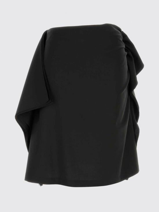 26SS 로에베 미디 스커트 S540Y08XCV Black - LOEWE