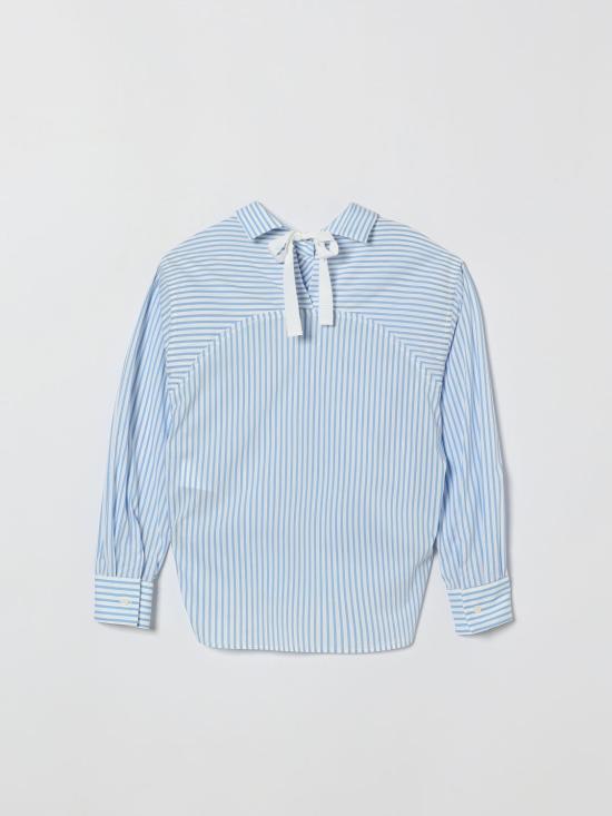 26SS [키즈] 에르마노 설비노 셔츠 Z1G3007168 9958 Gnawed Blue - ERMANNO SCERVINO