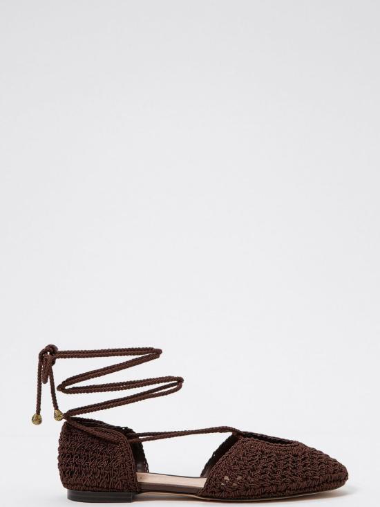 26SS 트윈셋 플랫 슈즈 261TGT042 12110 Coffee