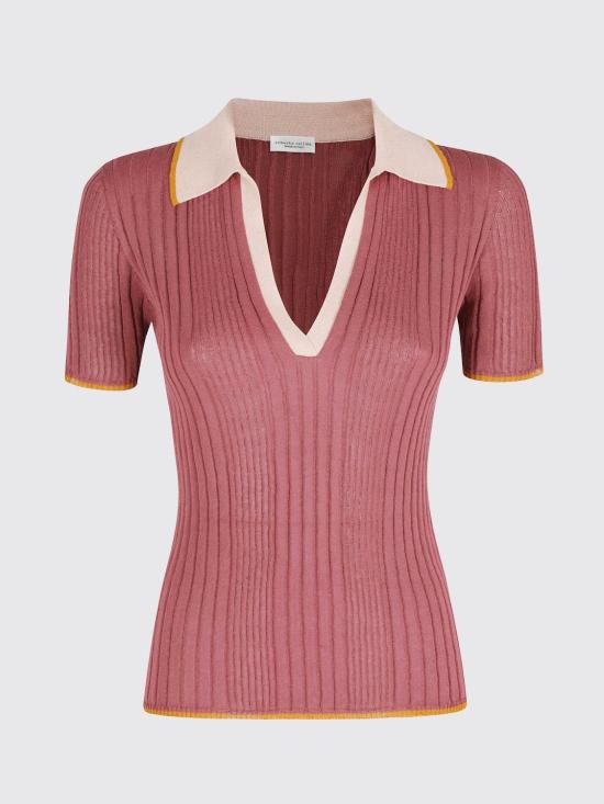 26SS 로베르토 콜리나 폴로 티셔츠 261FXA28024 BRICK Brick Red - ROBERTO COLLINA