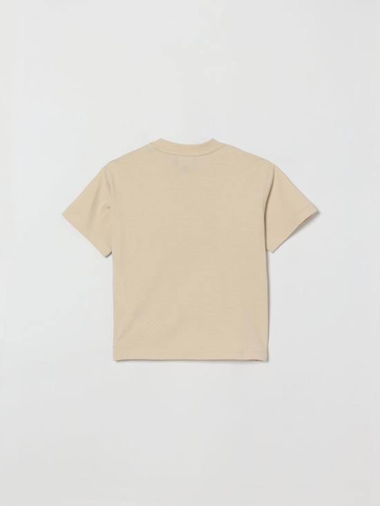 26SS [키즈] 엠포리오 아르마니 티셔츠 EB001344AF14503 U1156 Beige - EMPORIO ARMANI