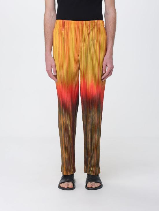 26SS 옴므 플리세 이세이 미야케 트레이닝/조거 팬츠 HP66JF217 32 Red