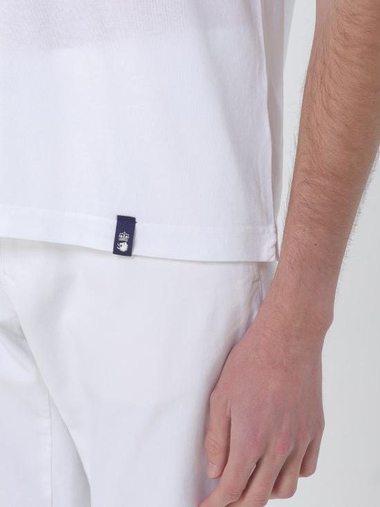 26SS 드루모어 반팔 티셔츠 DTJ100B00001 105 White - DRUMOHR