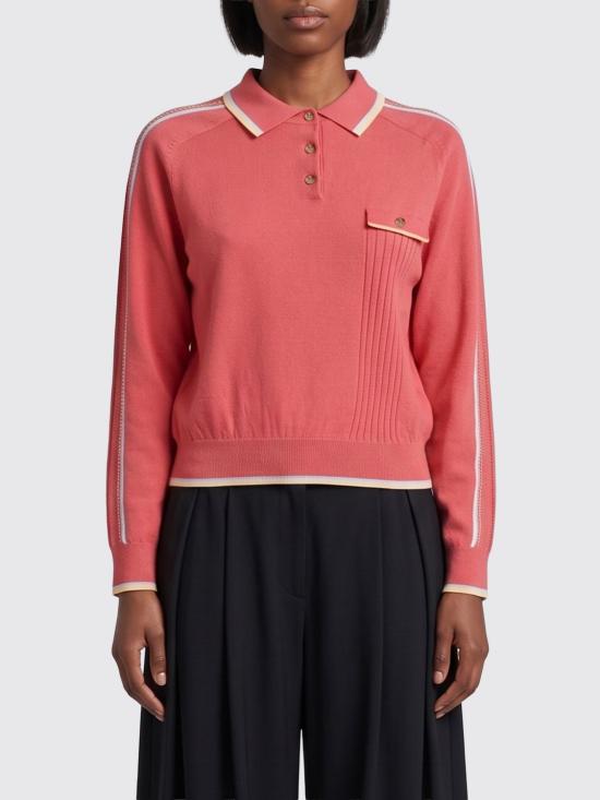 26SS 게스트 인 레지던스 폴로 티셔츠 W41030JL SCAR Red