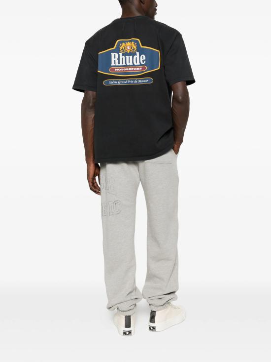 26SS 루드 반팔 티셔츠 RHSS26TT04012 6189 Black - RHUDE