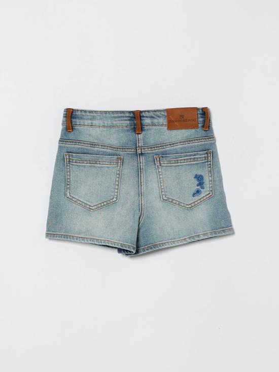 26SS [키즈] 에르마노 설비노 쇼츠/버뮤다 Z9G4017015 062S Blue - ERMANNO SCERVINO