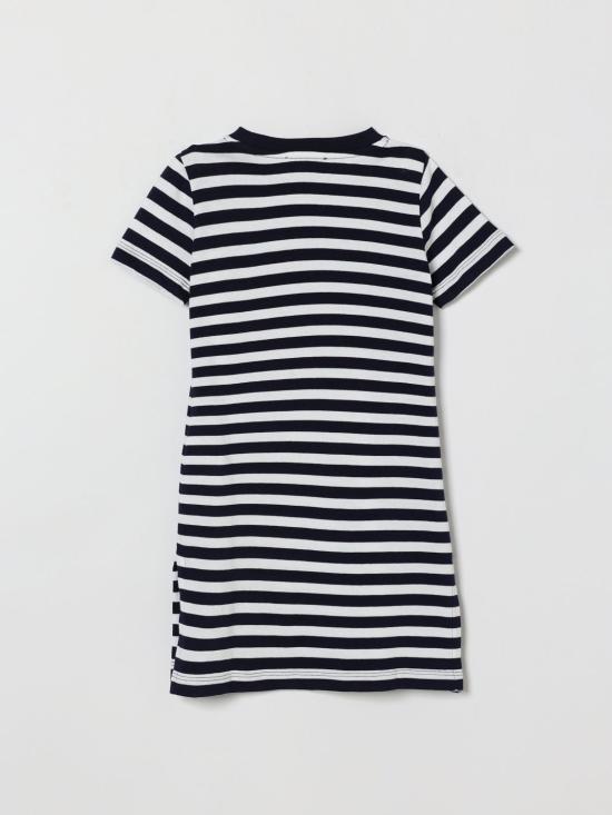 26SS [키즈] 모스키노 원피스 HDV0HNLAE10 83686 Blue - MOSCHINO