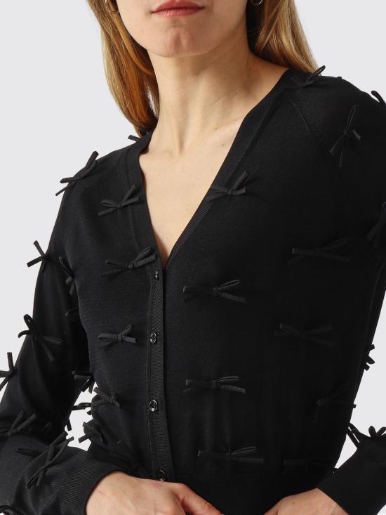 26SS 메이메이즈 스웨터 M6PZ53 100 Black - MEIMEIJ