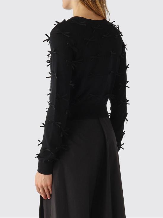 26SS 메이메이즈 스웨터 M6PZ53 100 Black - MEIMEIJ