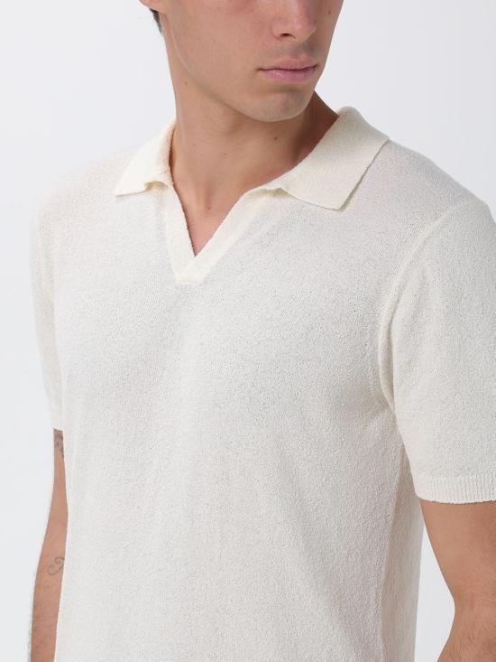 26SS 드루모어 폴로 티셔츠 D9SP146L00001 101 Milk - DRUMOHR