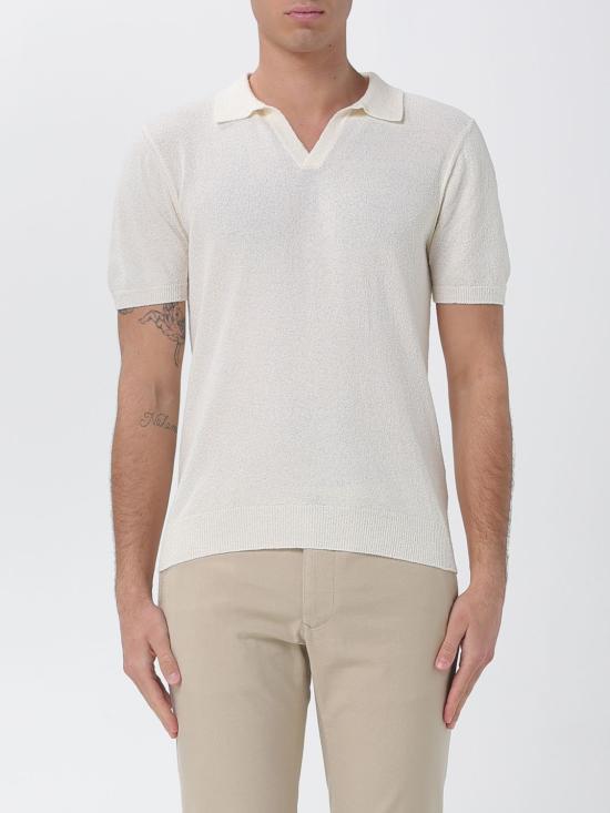 26SS 드루모어 폴로 티셔츠 D9SP146L00001 101 Milk