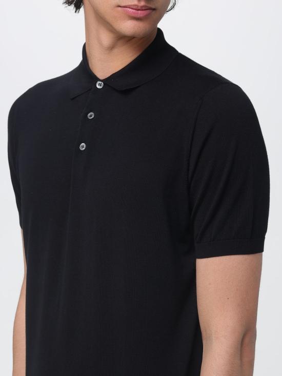 26SS 드루모어 폴로 티셔츠 D0GN20200001 690 Black - DRUMOHR