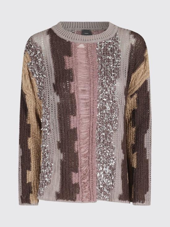 26SS 핑코 스웨터 106534A37P LC6 Brown - PINKO