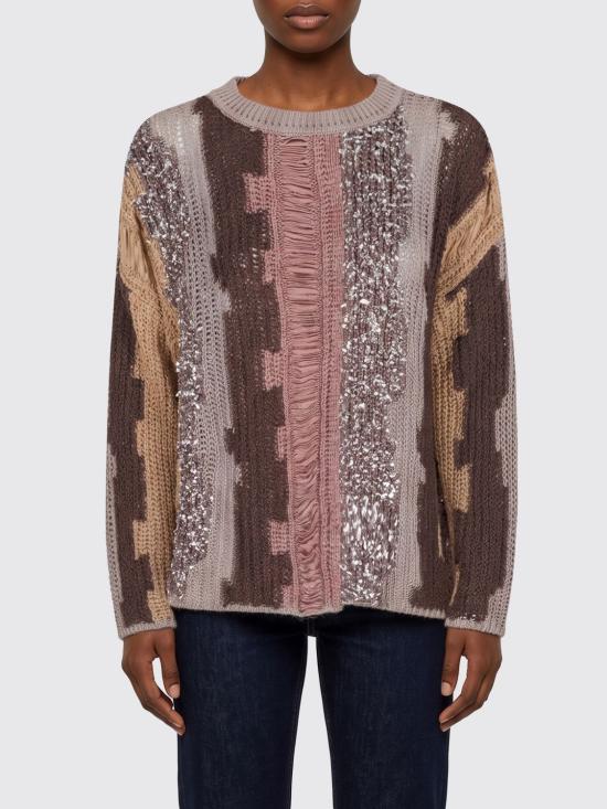 26SS 핑코 스웨터 106534A37P LC6 Brown