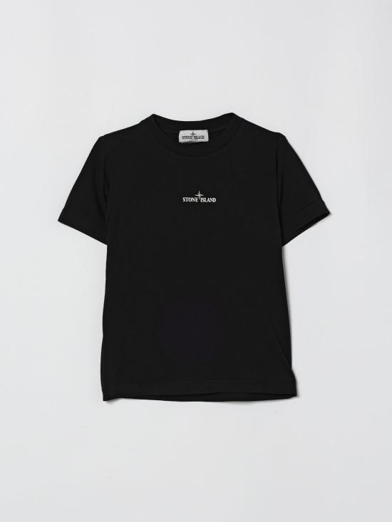 26SS [키즈] 스톤 아일랜드 티셔츠 2100009S0377 V0029 Black