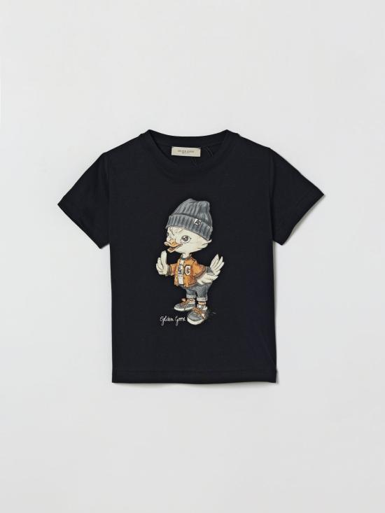 26SS [키즈] 골든구스 티셔츠 GKP01403P002272 50345 Blue