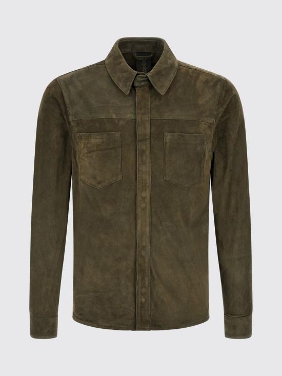26SS 조르지오 브라토 긴팔 셔츠 GU26S9812CMSO SWAMP Green - GIORGIO BRATO