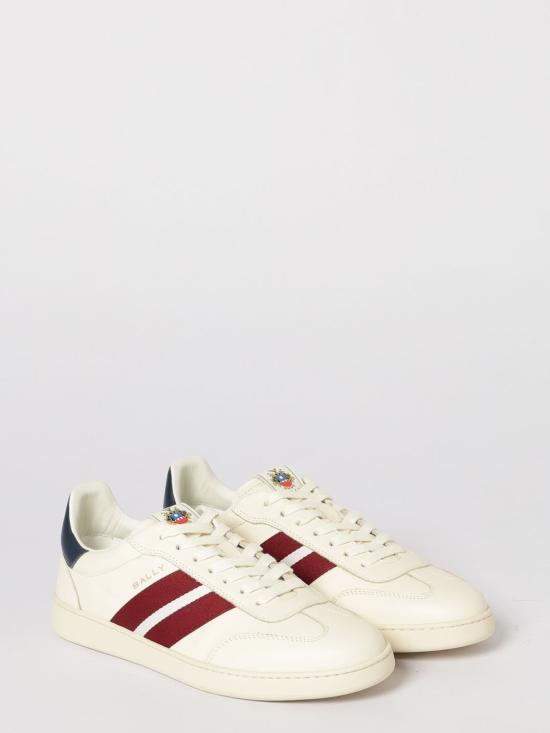 26SS 발리 레트로 크레스트 스니커즈 MSK0F7VT174 I0D4 Natural - BALLY