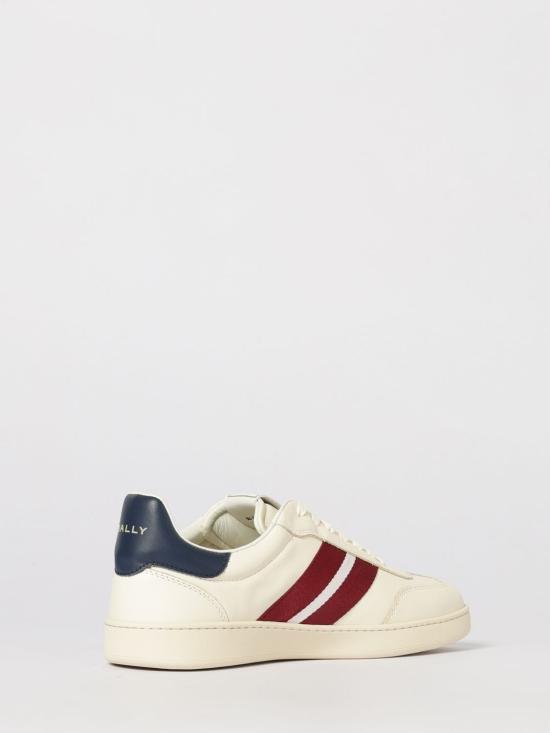 26SS 발리 레트로 크레스트 스니커즈 MSK0F7VT174 I0D4 Natural - BALLY