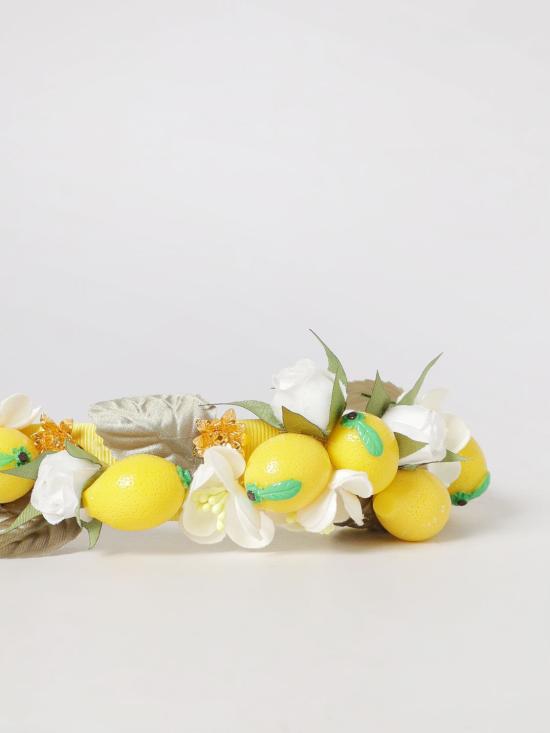 26SS [키즈] 모나리자 헤어 액세서리 19G0197781 0014 Yellow - MONNALISA