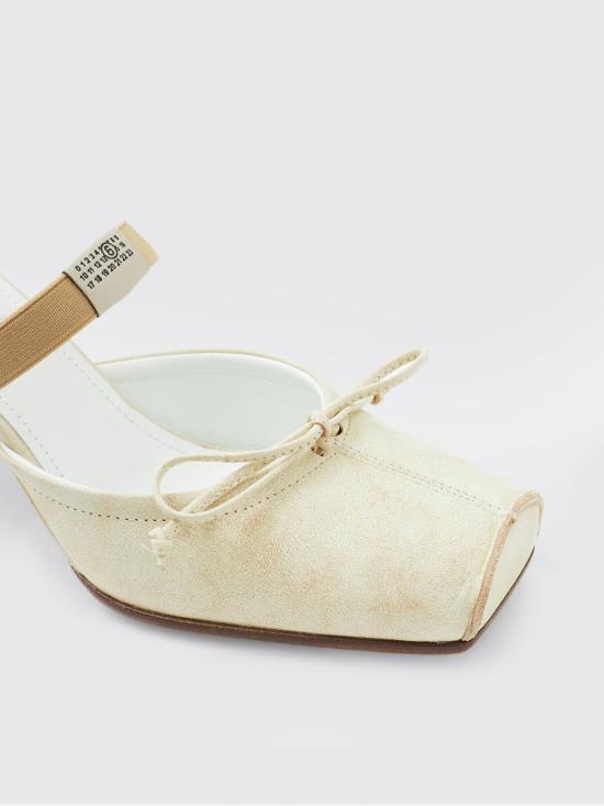 26SS MM6 메종마르지엘라 힐/펌프스 S66WX0075P7706 HB496 Beige - MM6 MAISON MARGIELA