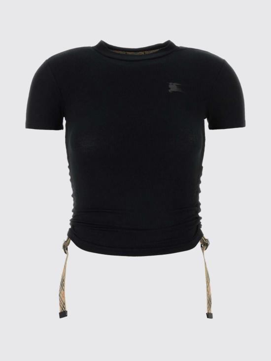 26SS 버버리 반팔 티셔츠 8117068 Black - BURBERRY