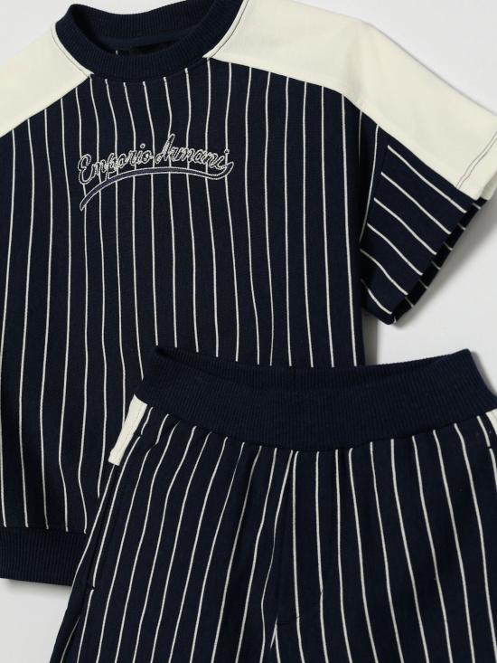 26SS [키즈] 엠포리오 아르마니 캐주얼 세트 EB001053AF21874 FB016 Blue - EMPORIO ARMANI