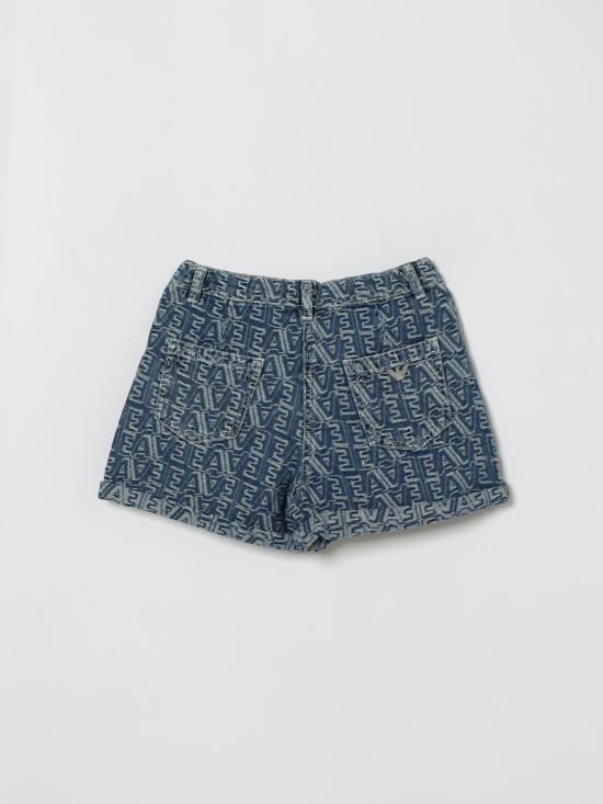 26SS [키즈] 엠포리오 아르마니 쇼츠/버뮤다 EG000658AF24090 FB056 Blue - EMPORIO ARMANI