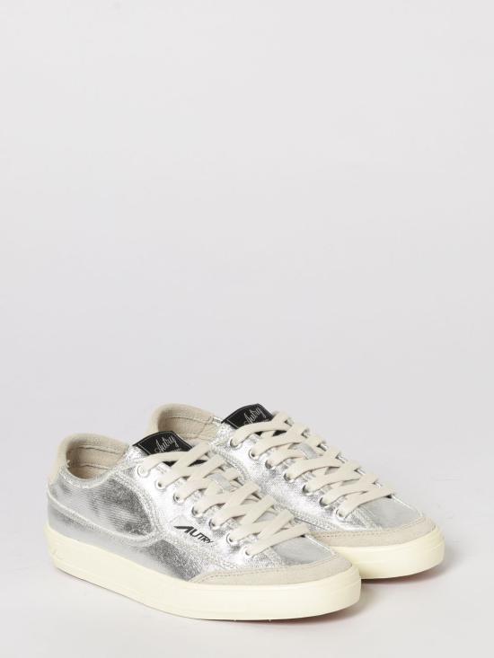 26SS 오트리 WINDSCAPE 로우 스니커즈 스웨이드 SCLWCU07 Silver - AUTRY