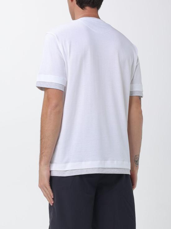 26SS 일레븐티 반팔 티셔츠 M75TSHM01TES0M238 0113 White - ELEVENTY