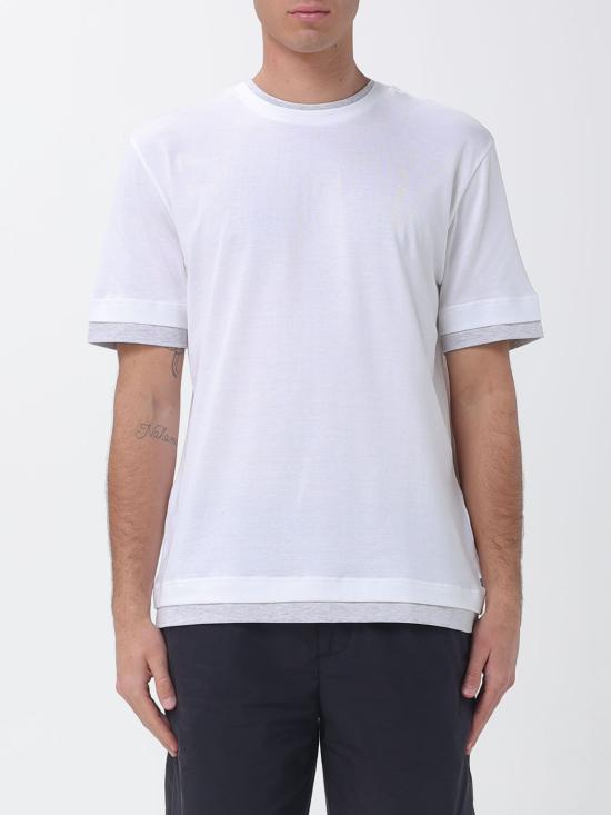 26SS 일레븐티 반팔 티셔츠 M75TSHM01TES0M238 0113 White