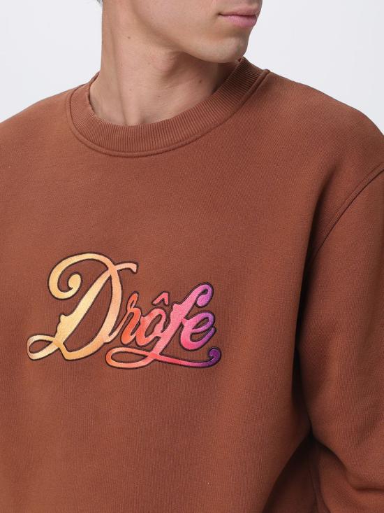 26SS 드롤드무슈 긴팔 티셔츠 KSW199CO230 BN Brown - DROLE DE MONSIEUR