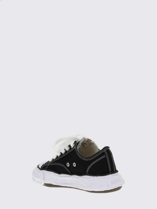 26SS 메종 미하라 야스히로 피터슨23 OG 솔 캔버스 로우탑 A11FW702 Black - MAISON MIHARA YASUHIRO