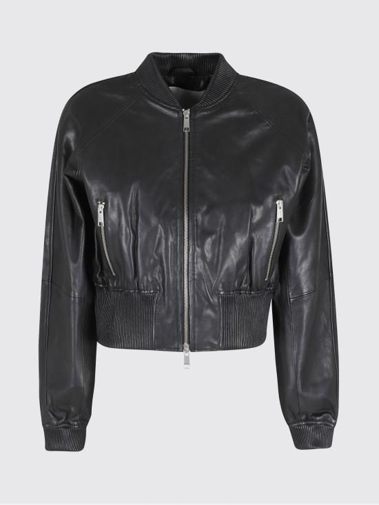 26SS 비르기테 허스카인드 가죽 자켓 5995268 001 Black - BIRGITTE HERSKIND