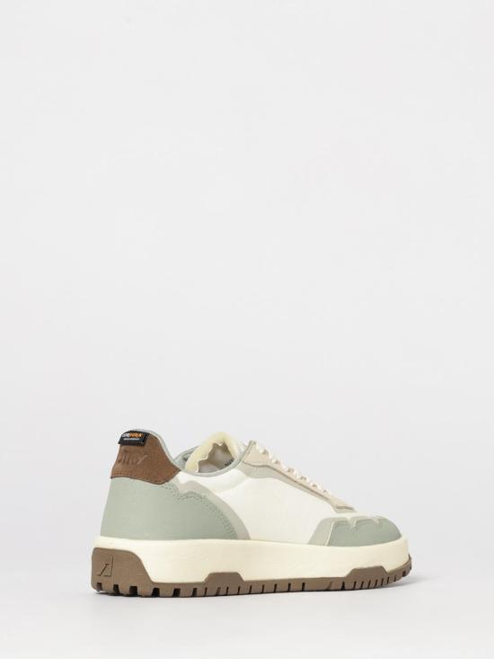 26SS 오트리 WILDPACE 로우 스니커즈 립스탑 나일론 가죽 LDLMRU14 Green - AUTRY