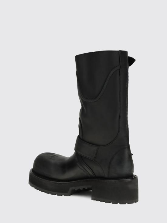 26SS 발렌시아가 VENOM 베놈 미들 부츠 833585WCAL1 1080 Black - BALENCIAGA