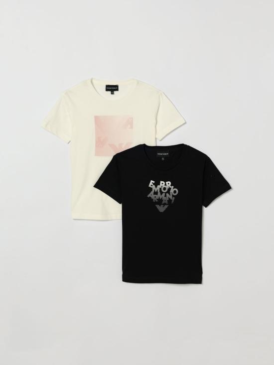 26SS [키즈] 엠포리오 아르마니 티셔츠 EG000607AF14503 M0001 Multicolor