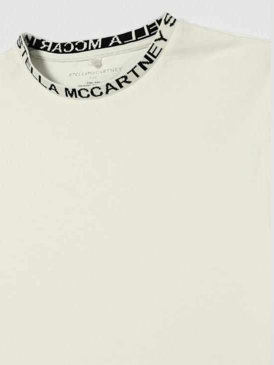 26SS [키즈] 스텔라 맥카트니 티셔츠 TV8P71Z0434 101 Ivory - STELLA MCCARTNEY