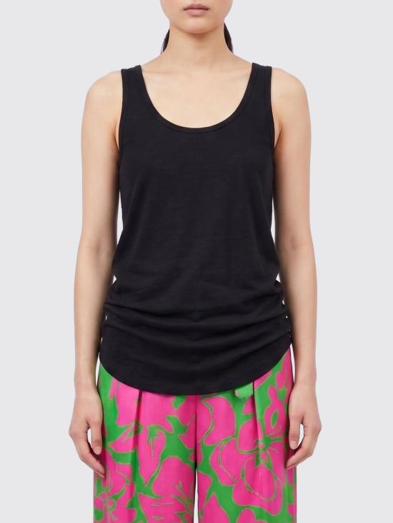 26SS 드리스 반 노튼 민소매 티셔츠 2610111373606 900 Black