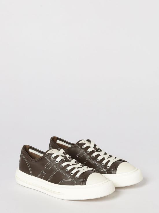 26SS 호간 스니커즈 HXM6910FZ60UYE 32TQ Brown - HOGAN
