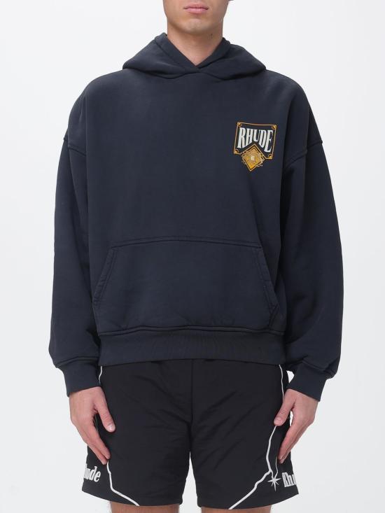 26SS 루드 후드 티셔츠 RHSS26HO05012 6185 Black