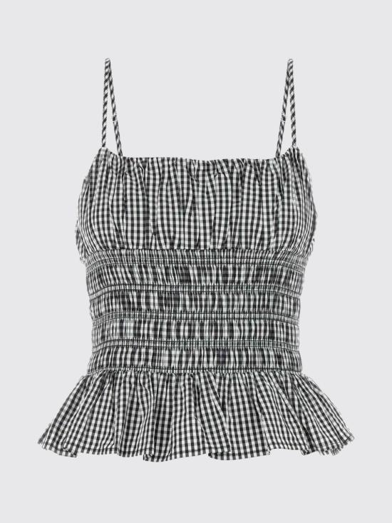 26SS 마이클 코어스 민소매 티셔츠 MS640ZXKQP 048 Black - MICHAEL KORS