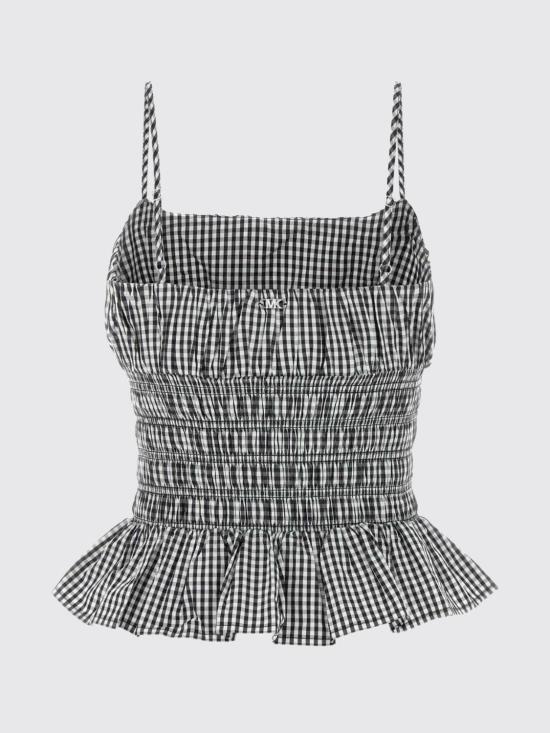 26SS 마이클 코어스 민소매 티셔츠 MS640ZXKQP 048 Black - MICHAEL KORS