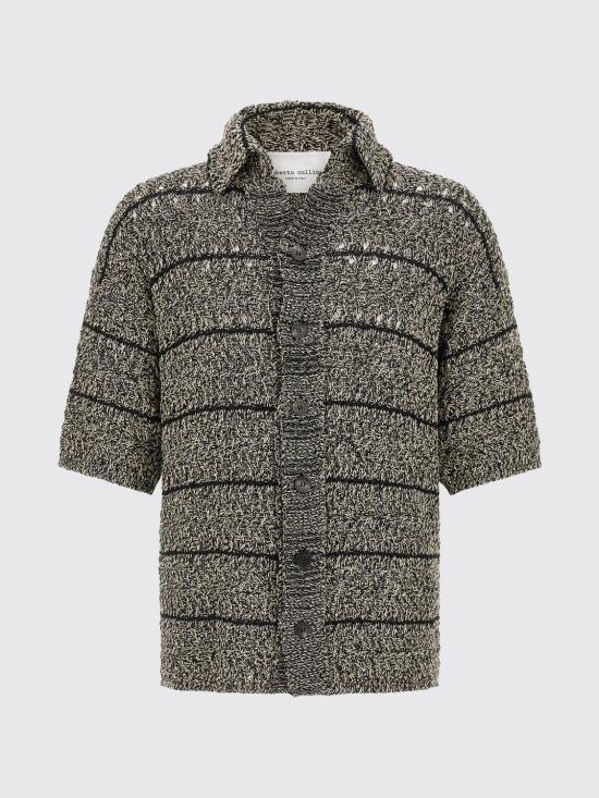 26SS 로베르토 콜리나 스웨터 261MYA37025 09 Black - ROBERTO COLLINA