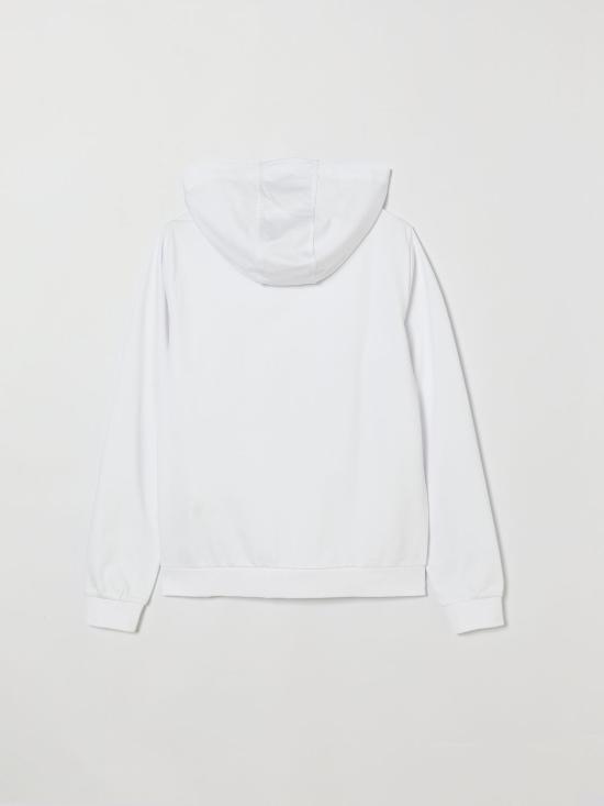 26SS [키즈] 엠포리오 아르마니 풀오버 7B000024AF10380 U0002 White - EMPORIO ARMANI