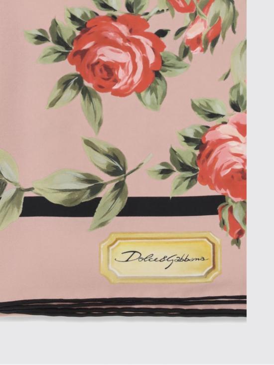 26SS 돌체앤가바나 머플러/스카프 FN090RGDDPL HF5ZN Pink - DOLCE & GABBANA