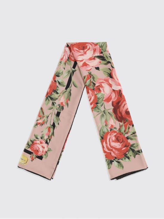 26SS 돌체앤가바나 머플러/스카프 FN090RGDDPL HF5ZN Pink - DOLCE & GABBANA