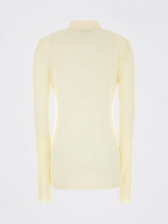 26SS 엔타이어 스튜디오 폴로 티셔츠 ESSS26PO01241 6243 Lemon - ENTIRE STUDIOS