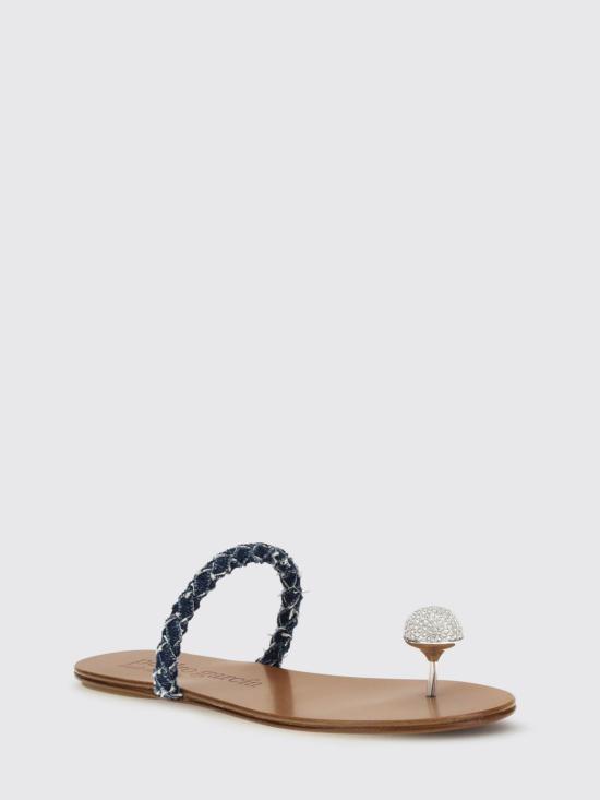 26SS 페드로 가르시아 뮬/슬리퍼 PIPA03 002 Denim - PEDRO GARCIA